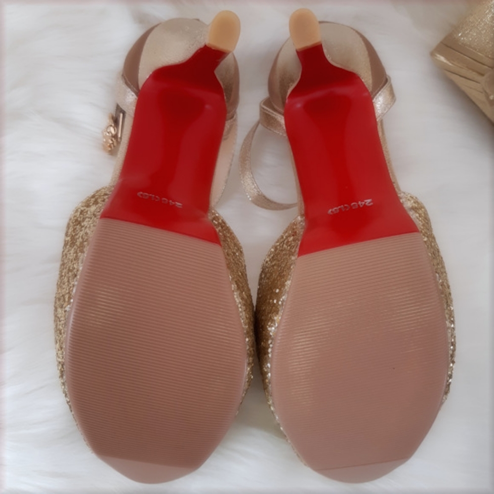 🔥🔥HOT🔥🔥Open Toe Ankle Strap Heels - Picture 5 of 6